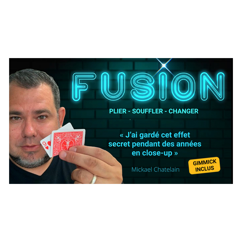 Fusion (Blue) by Mickael Chatelain wwww.magiedirecte.com