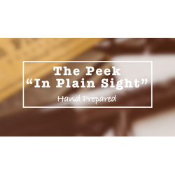 The Peek- In Plain Sight by Casper Ryan wwww.magiedirecte.com