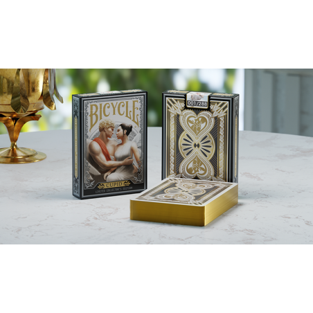 Limited Gilded Bicycle Cupid (Numbered Seal) Playing Cards wwww.magiedirecte.com