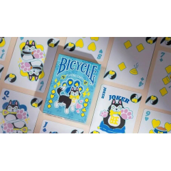 Bicycle Dog (Blue) Playing Cards by US Playing Card Co. wwww.magiedirecte.com