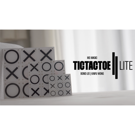 Tic Tac Toe Lite (Small) by Bond Lee and Kai-Fu Wang wwww.magiedirecte.com