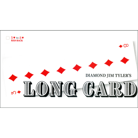 Long Card by Diamond Jim Tyler wwww.magiedirecte.com