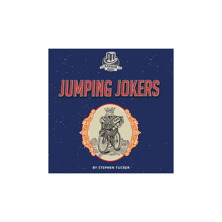 Jumping Jokers (gimmick and online instructions) by Stephen Tucker and Kaymar Magic - Trick wwww.magiedirecte.com