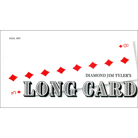 Long Card (Set) - Diamond Jim Tyler wwww.magiedirecte.com