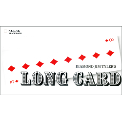 Long Card (Black) by Diamond Jim Tyler wwww.magiedirecte.com