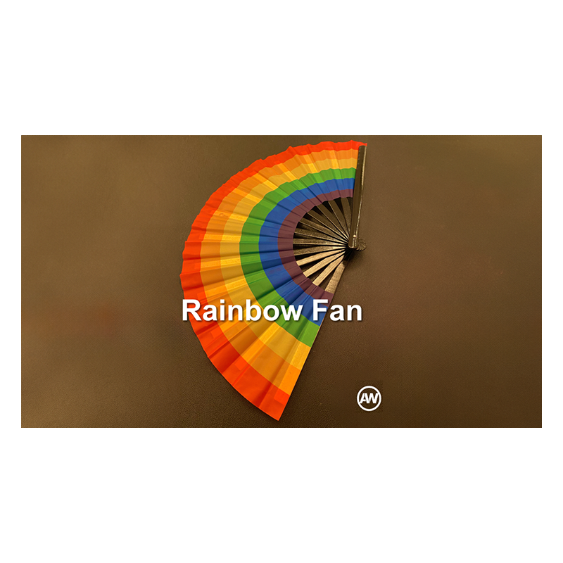 Rainbow Fan - Alan Wong wwww.magiedirecte.com