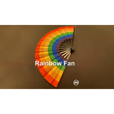 Rainbow Fan - Alan Wong wwww.magiedirecte.com