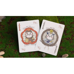 Samurai Otter Playing Cards - Hono Edition (Standard red) Playing Cards wwww.magiedirecte.com