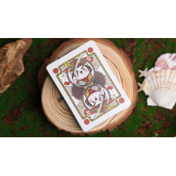 Samurai Otter Playing Cards - Hono Edition (Standard red) Playing Cards wwww.magiedirecte.com