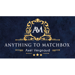 Anything To Matchbox by Axel Vergnaud x Magic Dream wwww.magiedirecte.com