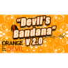 Devil's Bandana V2 (Orange) by Lee Alex wwww.magiedirecte.com