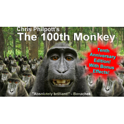 10th Anniversary 100th Monkey by Chris Philpott wwww.magiedirecte.com