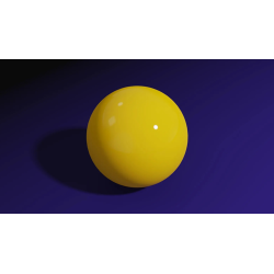 Magnetic Ball (Yellow) by Iarvel Magic wwww.magiedirecte.com