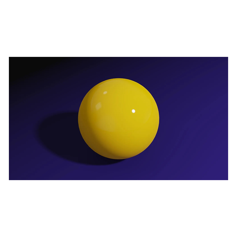 Magnetic Ball (Yellow) by Iarvel Magic wwww.magiedirecte.com