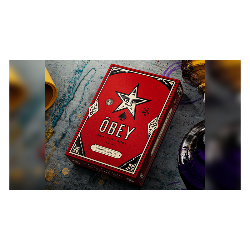 Obey Red Edition - theory11 wwww.magiedirecte.com