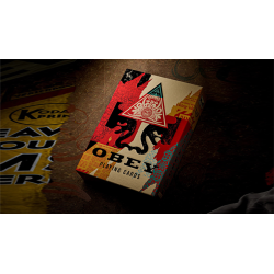 Obey Collage Edition Playing Cards by theory11 wwww.magiedirecte.com