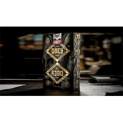 Obey Gold Edition Playing Cards by theory11 wwww.magiedirecte.com