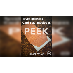 Tyvek Business Card Size Peek Envelopes (10 pk.) - Alan Wong wwww.magiedirecte.com