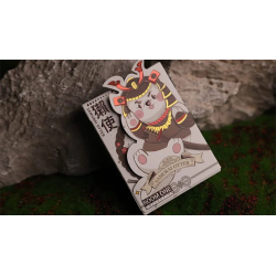 Samurai Otter Playing Cards - Bushido Edition (Scarlet) Playing Cards wwww.magiedirecte.com