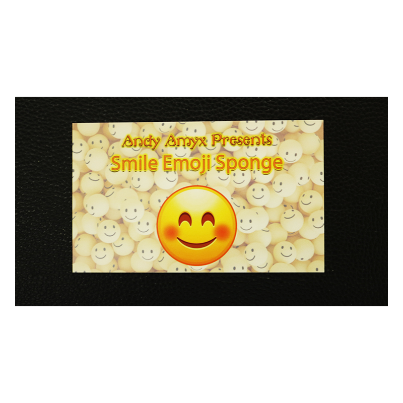 Sponge Emoji SMILE FACE (4PK.) - Andy Amyx wwww.magiedirecte.com