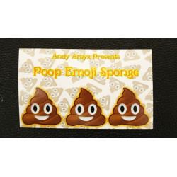 Sponge Emoji POO (4PK.) - Andy Amyx wwww.magiedirecte.com