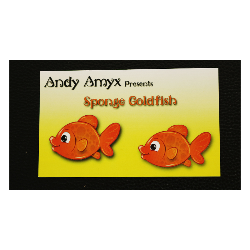 Sponge Emoji GOLDFISH (4PK.) - Andy Amyx wwww.magiedirecte.com