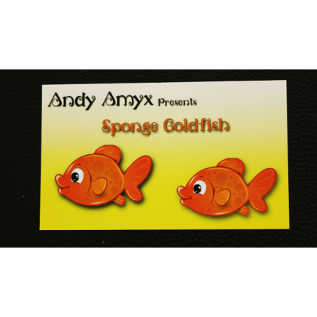 Sponge Emoji GOLDFISH (4PK.) - Andy Amyx wwww.magiedirecte.com