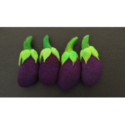 Sponge Emoji EGGPLANT (4PK.) - Andy Amyx- Trick wwww.magiedirecte.com