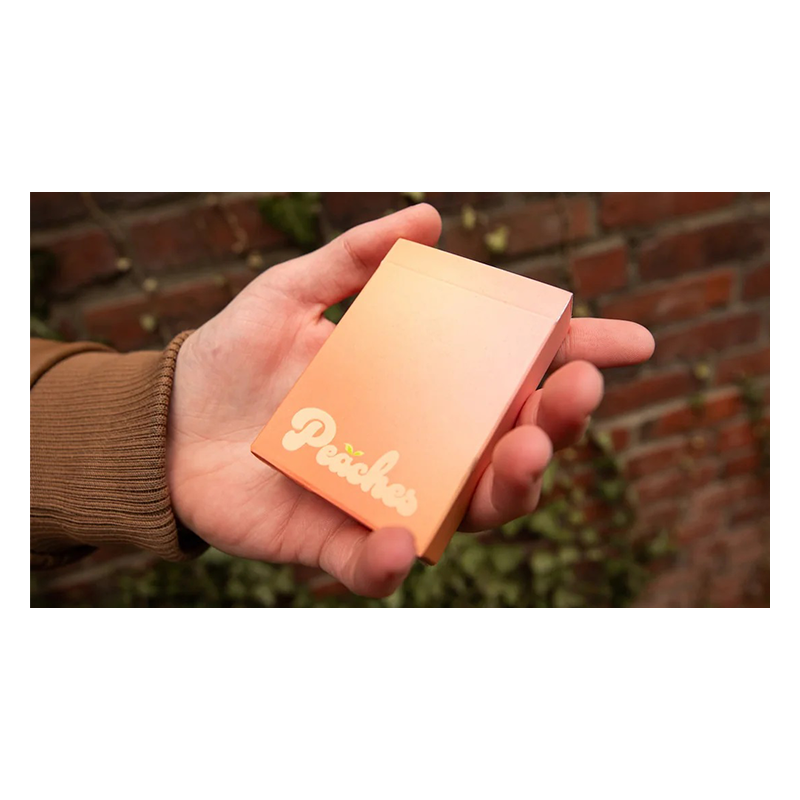 Peach Playing Cards by OPC wwww.magiedirecte.com