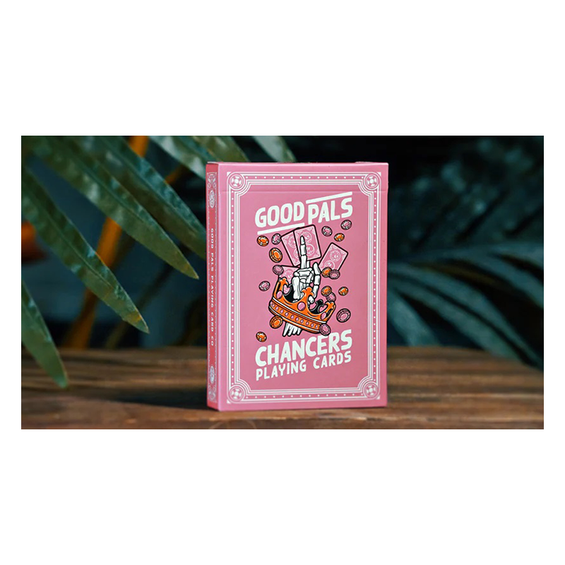 Pink Chancers Playing Cards by Good Pals wwww.magiedirecte.com