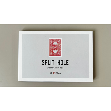 Split Hole (Red) - Chiam Yu Sheng and JT Magic wwww.magiedirecte.com