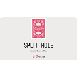 Split Hole (Red) by Chiam Yu Sheng and JT Magic wwww.magiedirecte.com