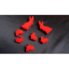 MULTIPLYING RABBITS (Gimmicks and Instructions) by Apprentice Magic  - Trick wwww.magiedirecte.com