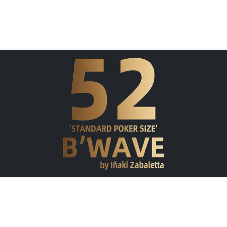 52 B'Wave (Poker Size) by IÃ±aki Zabaletta wwww.magiedirecte.com