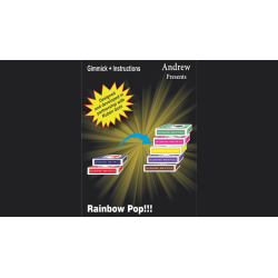 RAINBOW POP (Gimmicks and Online Instructions) by Andrew Magic - Trick wwww.magiedirecte.com