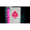 FULTONS Arcade TRON Edition Pink and Blue Foil Playing Cards wwww.magiedirecte.com