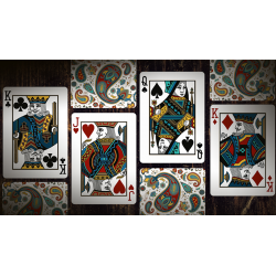 Paisley Poker Mini Playing Cards by Dutch Card House Company wwww.magiedirecte.com