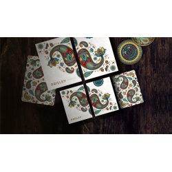 Paisley Poker Mini Playing Cards by Dutch Card House Company wwww.magiedirecte.com