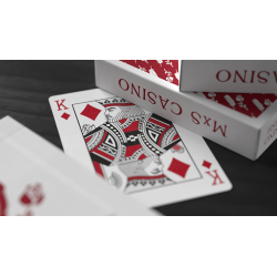 Red MxS Casino Playing Cards by Madison x Schneider wwww.magiedirecte.com