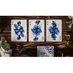 Bloom Sapphire Playing Cards by EmilySleights52 wwww.magiedirecte.com