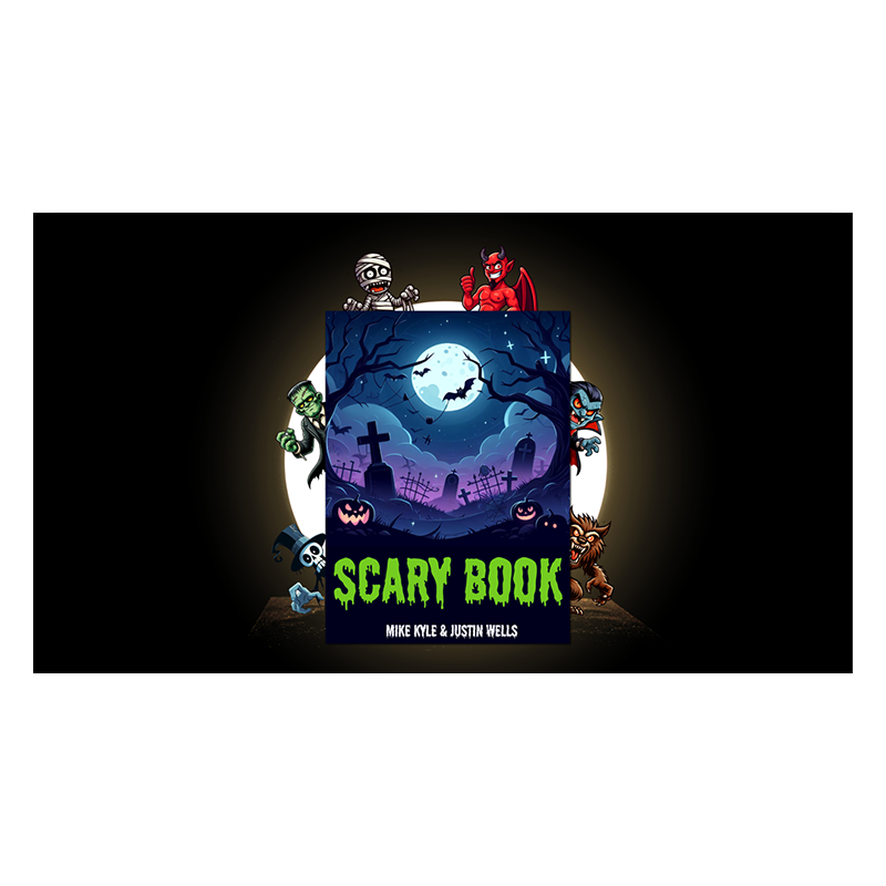 Scary Book by Gustavo Sereno and Gee Magic wwww.magiedirecte.com