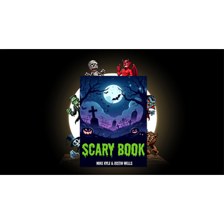 Scary Book by Gustavo Sereno and Gee Magic wwww.magiedirecte.com