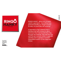 Ringo Hanky (Extra Hanky for BABU) - GRUMÂ® wwww.magiedirecte.com