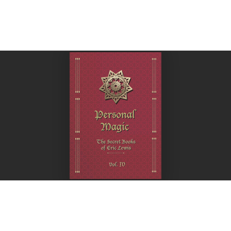 Personal Magic, The Secret Books of Eric Lewis, Vol.4 wwww.magiedirecte.com