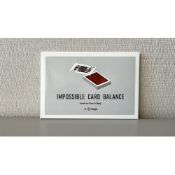 Impossible Card Balance (Red) - Chiam Yu Sheng and JT wwww.magiedirecte.com