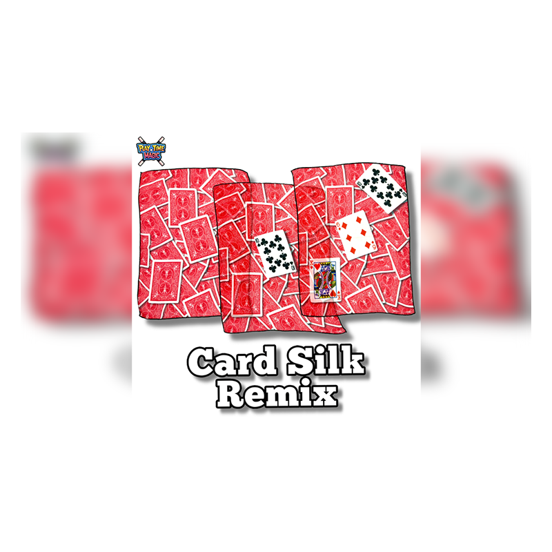 Card Silk Remix (Red) BY DEFMA wwww.magiedirecte.com