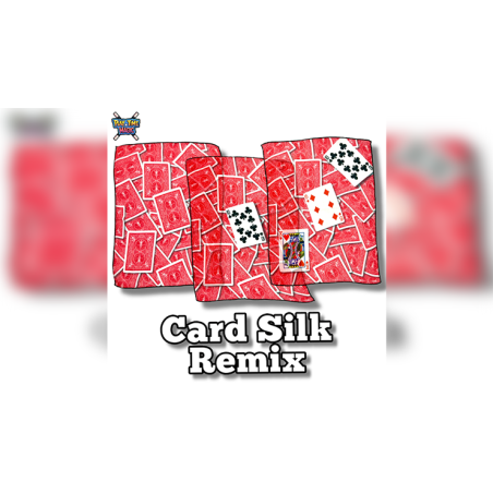 Card Silk Remix (Red) BY DEFMA wwww.magiedirecte.com
