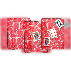 Card Silk Remix (Red) BY DEFMA wwww.magiedirecte.com