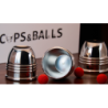 Cups and Balls Set MINI (Stainless-Steel) by Bluether Magic and Raphael wwww.magiedirecte.com