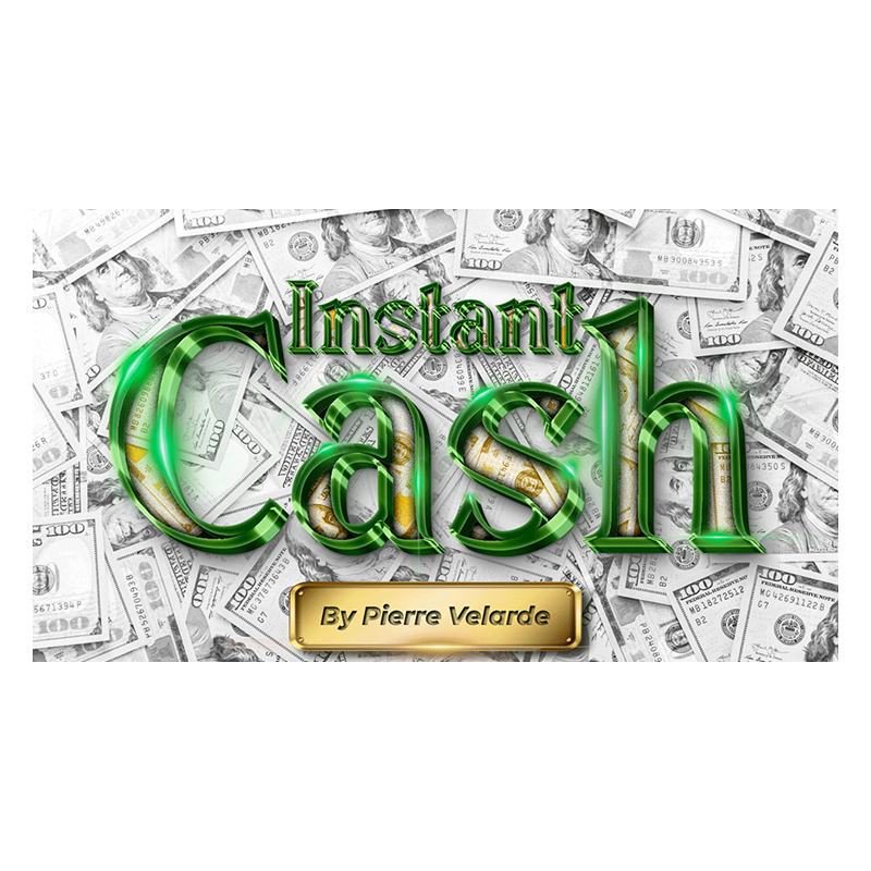 Instant Cash (Noir) - Pierre Velarde wwww.magiedirecte.com